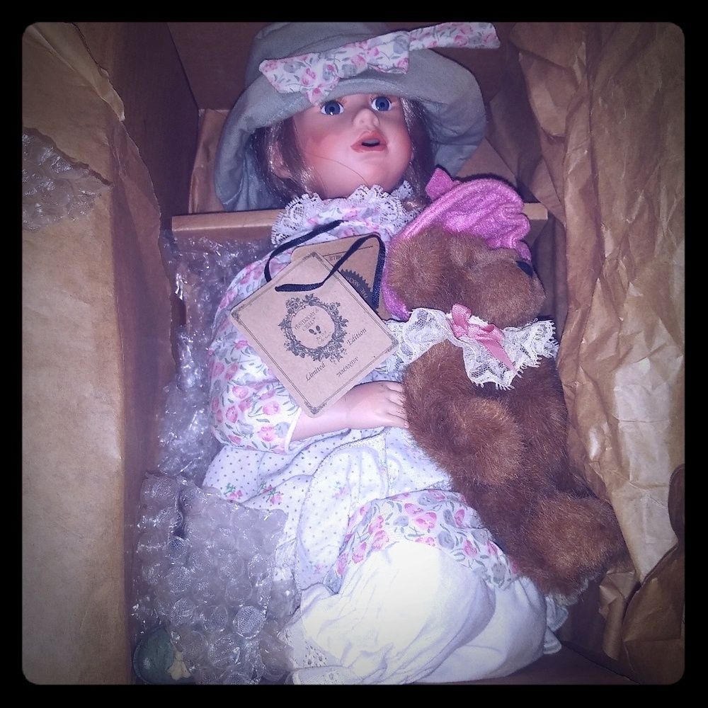 Boyds Bear Porcelain Doll "Amanda"